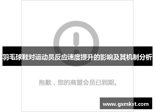 羽毛球鞋对运动员反应速度提升的影响及其机制分析